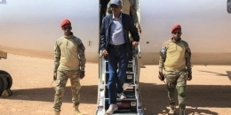 Leader calls for aid as he visits besieged region