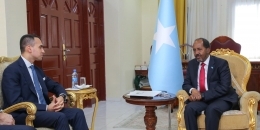Somalia’s new president meets with Italian foreign minister