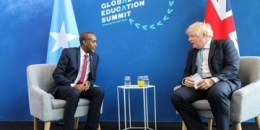 Somali PM meets with British counterpart and foreign minister 