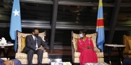 Somali president in Congo to meet Uhuru