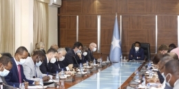 Foreign diplomats meet Farmajo amid pre-election tiff