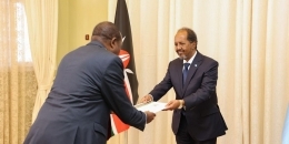 Somalia, Kenya to boost ties as new ambassador lands in Mogadishu