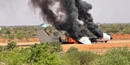 No casualties as a cargo plane crashes in Somalia