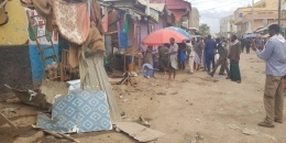 Three killed, 7 injured in explosion in busy Somalia market