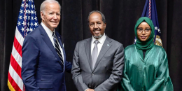 Somali president meets with his US counterpart Biden