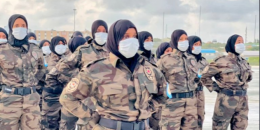 Turkish-trained female police officers arrived in Somalia