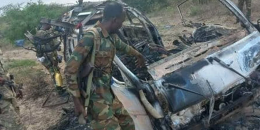 Airstrike hits Al-Shabaab convoy in southern Somalia
