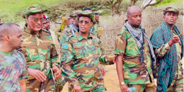 HirShabelle president visits frontlines as fighting rages