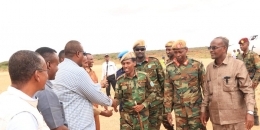 Somali army chief arrives in Hiiraan amid anti-al-Shabaab push