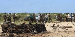 Bomb blast targeting military convoy in Somalia kills soldiers