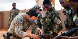 Tension mounts near the base of U.S-trained force in Somalia