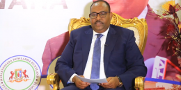 Puntland leader arrives in Mogadishu with security team