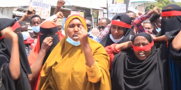 Hundreds stage protest against AMISOM after killing civilians