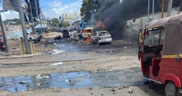Car bomb hits near presidential palace in Mogadishu
