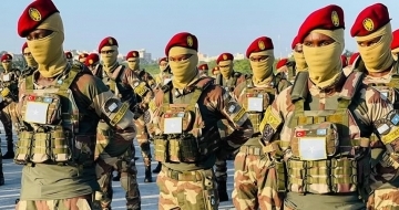 Somali commandos arrive home after training in Turkey