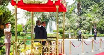 Somalia president meets with his Egypt’s counterpart in Cairo