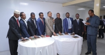 NISA attacks MPs during swearing in at Mogadishu hotel