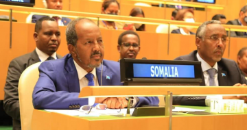 Somali president attends UN general assembly in New York