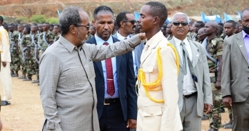 President Hassan Sheikh finds Somali soldier missing for years