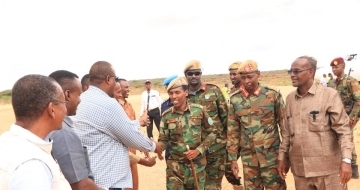 Somali army chief arrives in Hiiraan amid anti-al-Shabaab push