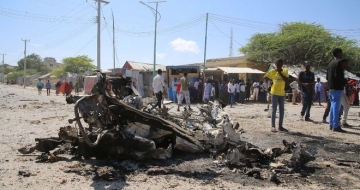 Blasts, gunfire in Somalia kill four and wound others
