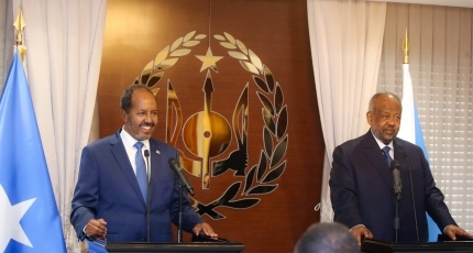 Somalia, Djibouti agree to boost ties and face jointly HoA crisis