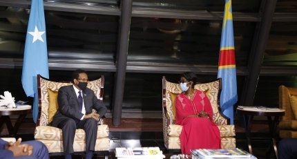 Somali president in Congo to meet Uhuru