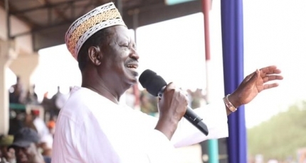 Raila Odinga promises open Kenya-Somalia border if elected