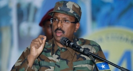 A military coup attempt in Somalia by outgoing president