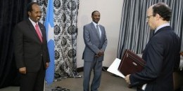 President Hassan accepts credentials of Canadian new ambassador to Somalia