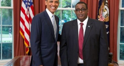 Somalia Ambassador Arrives in US, meets with President Barack Obama